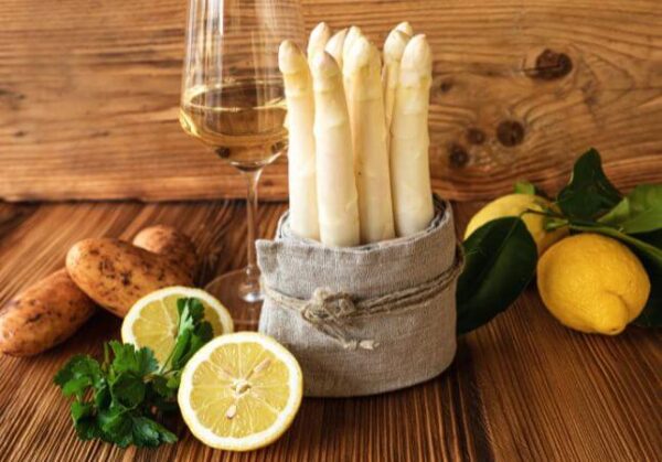 Weißer Spargel Herkolim Schwer