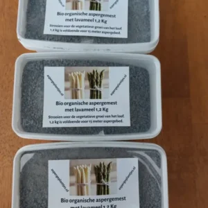 Organischer Spargeldünger mit Lavamehl 3 x 1,2 kg